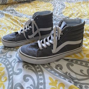 Grey Hi-Top Vans